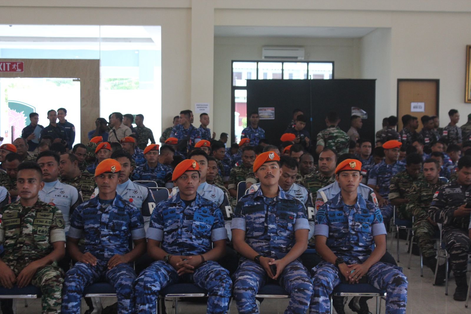 Dalam Rangka Menyambut Hut Ke-79 TNI, Yonko 468 Kopasgat Melaksanakan Bakti Kesehatan