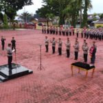 KAPOLRES NIAS PIMPIN SERTIJAB PARA KAPOLSEK DAN KASAT NARKOBA POLRES NIAS.