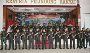 DANREM 174/ATW PIMPIN PENYERAHAN JABATAN KASREM 174/ATW.