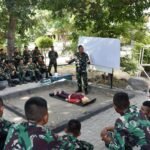 Tingkatkan Profesionalisme, Prajurit Yonif 5 Marinir Bersama Taruna AAL Korps Marinir Perdalam Materi Keslap Dan Intelijen