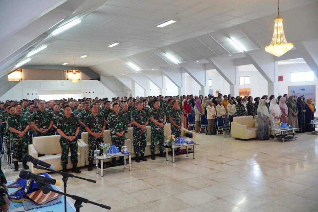 Prajurit Yonmarhanlan VI ikuti Peringatan Maulid Nabi Muhammad SAW 1446 H/2024 M