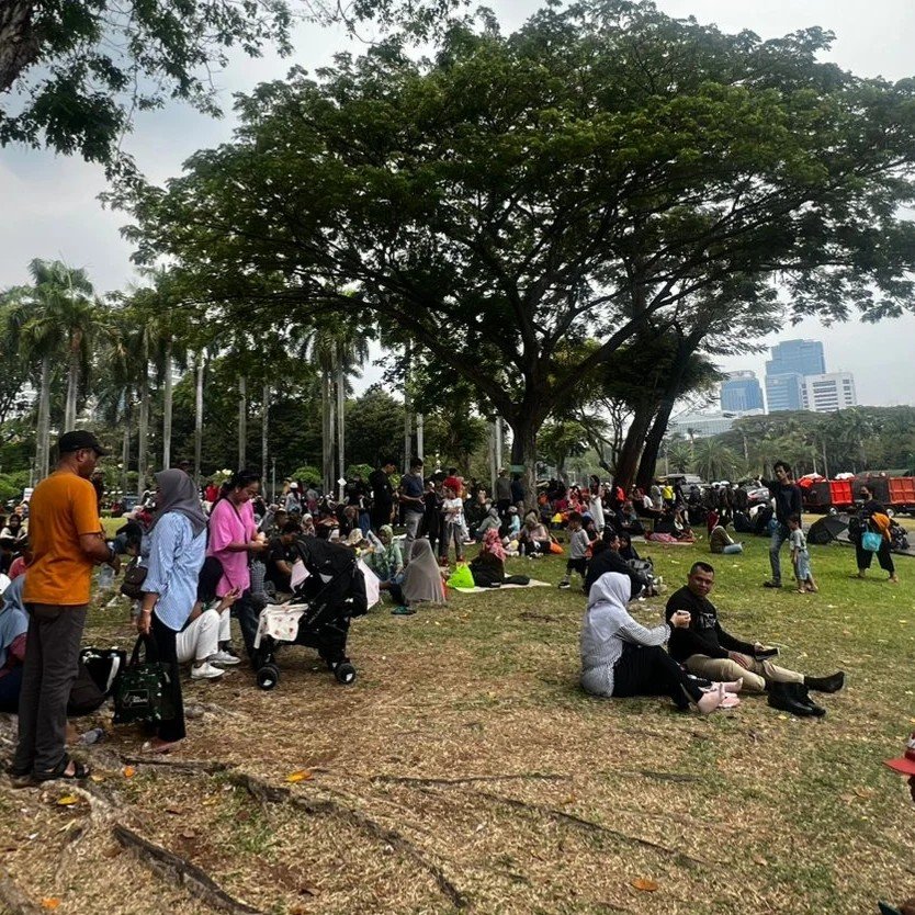 Tak Hanya Antusias, Pengunjung Stand Kopassus di Matra Fair Juga Peduli Lingkungan.