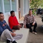 Datangi Tokoh Karangtinggal, Anggota Polsek Cimaragas Koorkom Kamtibmas Jelang Pilkada Serentak