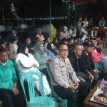 Polsek Cipaku Polres Ciamis Monitoring Pembukaan Lomba Voli di Desa Buniseuri