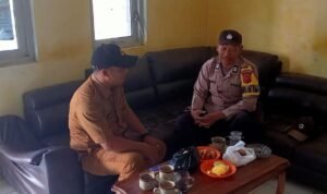 Ops Mantap Praja, Polsek Kawali Polres Ciamis Patroli Dialogis Koorkom ke Warga Sindangsari Kawali