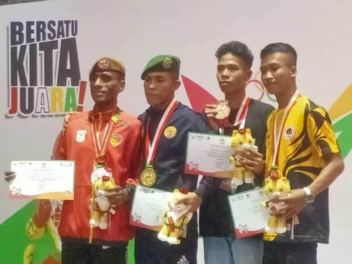 Prajurit Kodam IX/Udayana Raih Medali MMA di PON XXI 2024