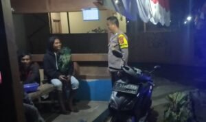 Humanis, Polsek Cipaku Polres Ciamis Patroli Dialogis Antisipasi Balapan Liar