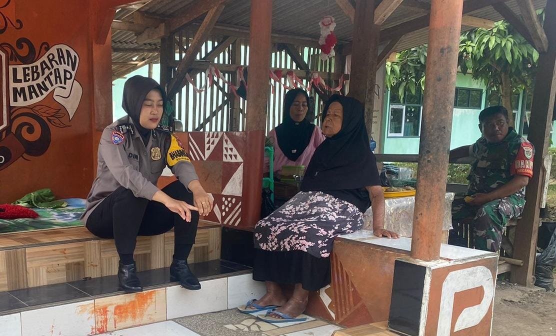 Cooling System, Anggota Polsek Ciamis Koorkom Kamtibmas ke Mekarjadi Jelang Pilkada Serentak