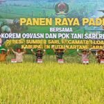 Panen Raya Padi, Danrem 091/ASN Bersama Petani