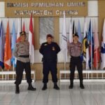 Satgas Preventif Presisi Polres Ciamis Bersiaga dan Amankan Proses Tahapan Pilkada di KPU