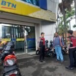 Sat Samapta Polres Ciamis Koorkom Bersama Satpam Perbankan Antisipasi Bahaya Kamtibmas