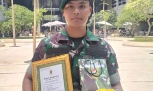 Prajurit Yonzipur 9 Divif 1 Kostrad Raih Penghargaan dari Kasad dalam Program TNI AD Manunggal Air