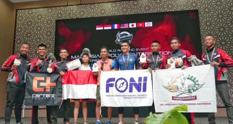 Prajurit Yonif 328/Dirgahayu Kostrad Harumkan Nama Indonesia di Ajang Orienteering Internasional di Malaysia