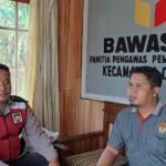 Cooling System Polsek Cisaga Koorkom Kamtibmas ke Penyelenggara Pemilu di Cisaga