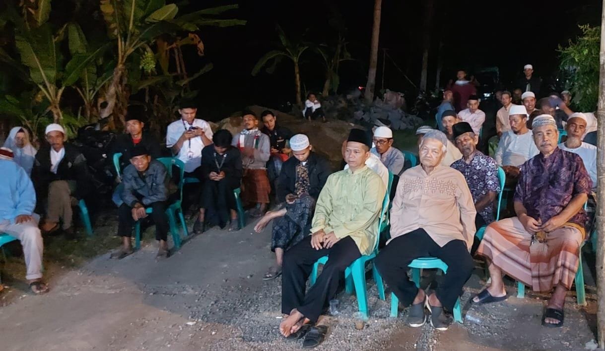 Polsek Cijeungjing Polres Ciamis Ikuti Tabliq Akbar Peringatan Maulid Nabi Muhammad SAW
