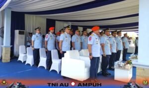 DANWINGKO I KOPASGAT MENGHADIRI PERESMIAN SKADRON PENDIDIKAN 506 WINGDIKUM 500/UMUM  OLEH KEPALA STAF ANGKATAN UDARA