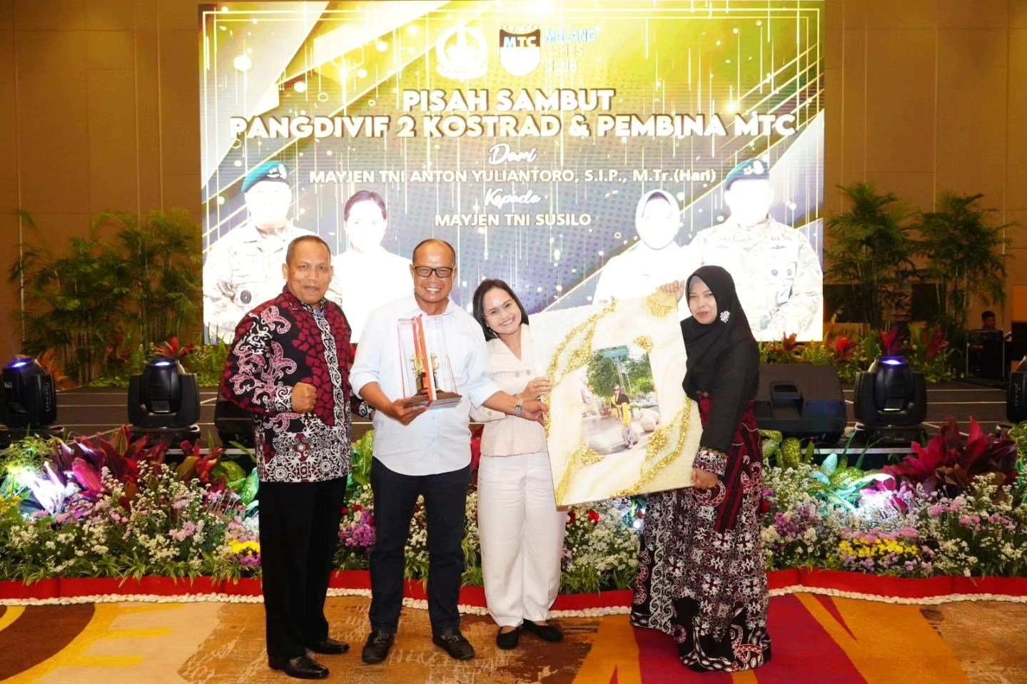 Pisah Sambut Pangdivif 2 Kostrad Dan Pembina Malang Tahes Club