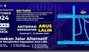 Apel Operasi Mantap Brata di Mako Brimob, akan dilakukan rekayasa lalulintas
