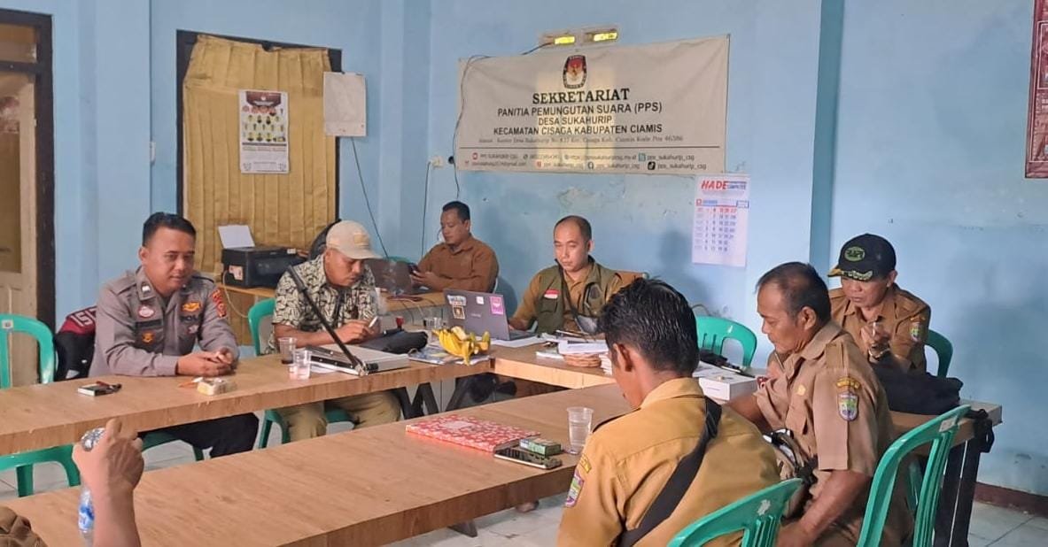 Cooling System Polsek Cisaga Polres Ciamis Koorkom Kamtibmas ke Tokoh Sukahurip