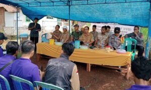 Polsek Rancah Polres Ciamis Monitoring Program SL-PRL ke Warga di Kecmaatan Rancah
