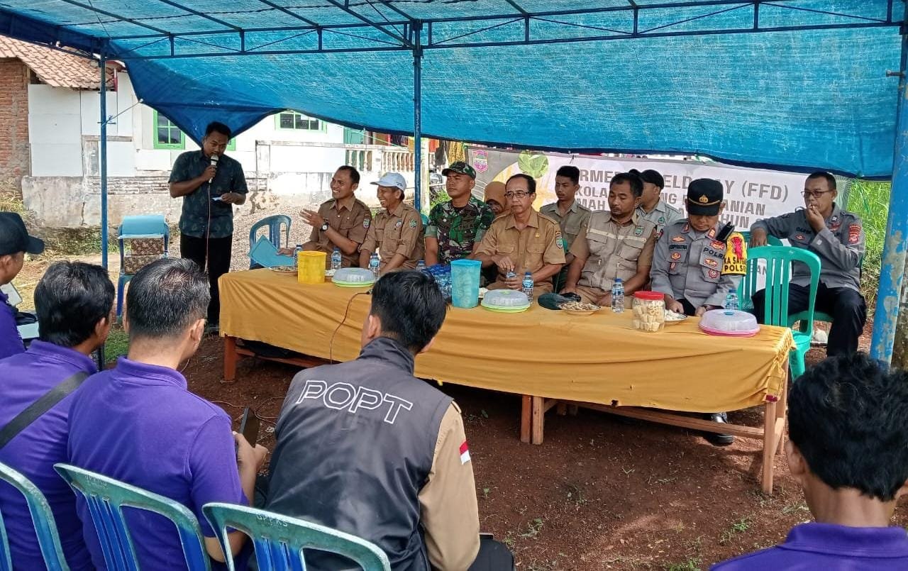 Polsek Rancah Polres Ciamis Monitoring Program SL-PRL ke Warga di Kecmaatan Rancah