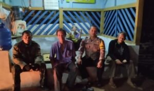 Berikan Rasa Nyaman Polsek Cimaragas Patroli Biru Antisipasi Gangguan Kamtibmas Saat Malam