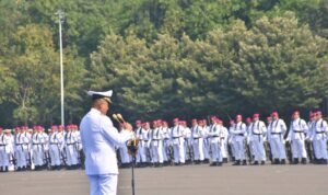 WADAN KORMAR PIMPIN UPACARA HARI KESAKTIAN PANCASILA