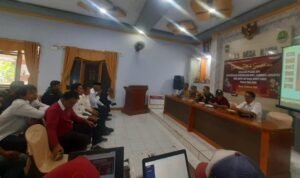 Polsek Kawali Polres Ciamis Hadiri Sosialisasi Pilkada Serentak 2024 Tingkat PPS Desa Rawa