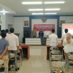 Polsek Sukadana Polres Ciamis Hadiri Sosialisasi Pilkada Serentak 2024 Tingkat PPS Desa Salakaria