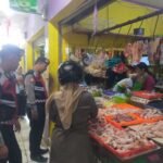 Cegah Penimbunan Bahan Pokok Sat Samapta Polres Ciamis Patroli di Pasar Subuh Ciamis