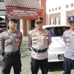 Ops Mantap Praja Polres Ciamis Siagakan Anggota Pengamanan di Gudang Logistik KPU
