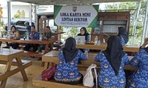 Kapolsek Kawali Ikuti Loka Karya Mini Lintas Sektor UPTD Puskesmas Jatinagara