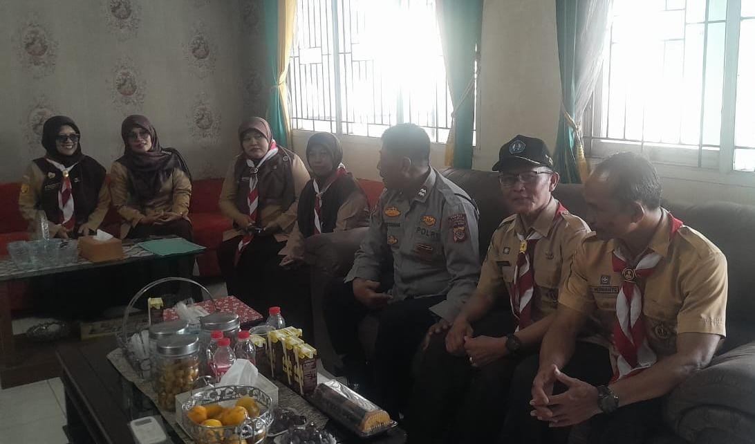 Cooling System Polsek Rajadesa Polres Ciamis Koorkom Bersama Tokoh di Desa Sirnabaya