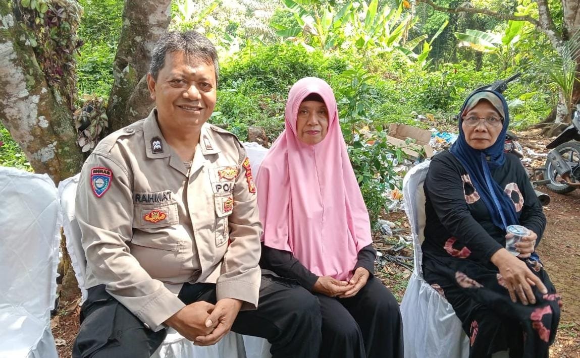 Perkuat Sinergitas Polsek Sukadana Polres Ciamis Koorkom Pekat ke Warga di Citamiang Wetan