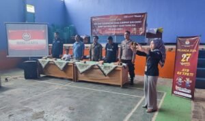 Polsek Cipaku Hadiri Sosialisasi Pilkada Serentak 2024 Tingkat PPS Gereba