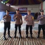Ops Mantap Praja Polres Ciamis Siagakan Anggota Pengamanan di Gudang Logistik KPU