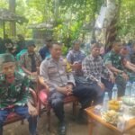 Polsek Cijeungjing Polres Ciamis Hadiri Festival Budaya Desa KKN Universitas Galuh di Pamalayan
