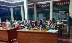 Polsek Lakbok Polres Ciamis Hadiri Sosialisasi Pilkada Serentak 2024 Tingkat PPS Sidaharja