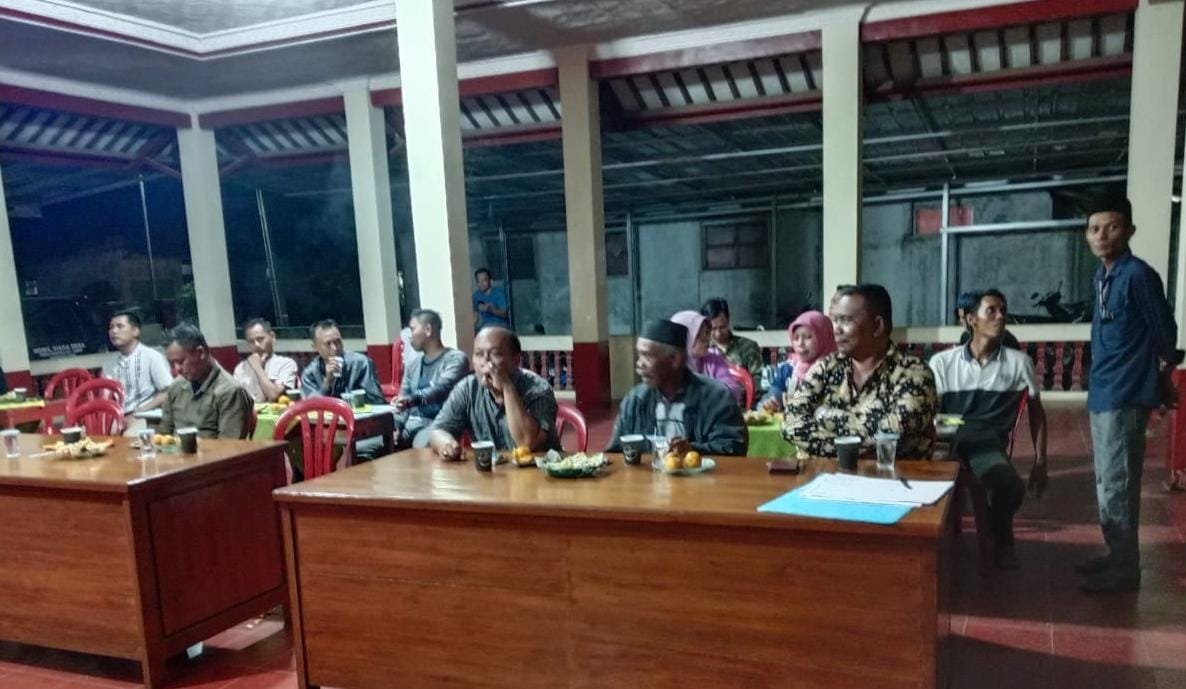 Polsek Lakbok Polres Ciamis Hadiri Sosialisasi Pilkada Serentak 2024 Tingkat PPS Sidaharja