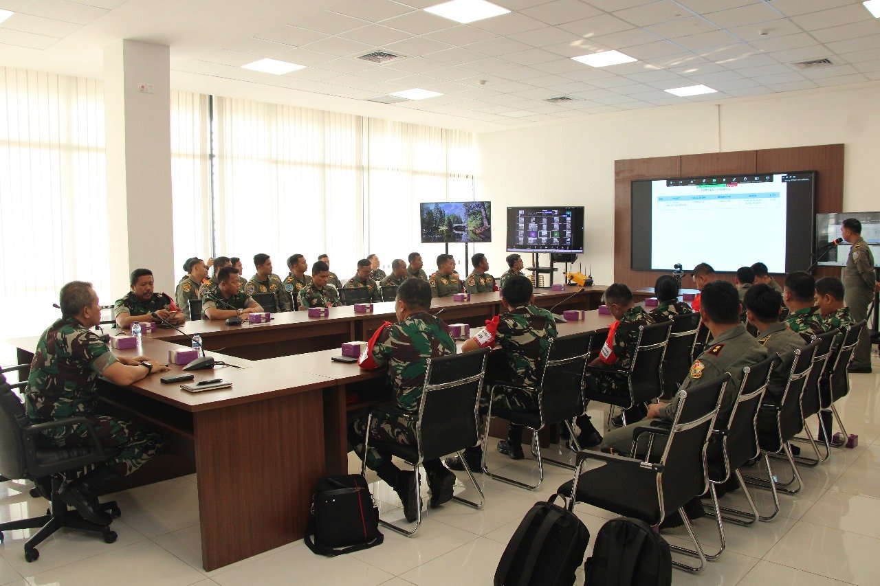 Pangkoopsud I Pimpin Briefing Satgas Udara Tekankan Setiap Personel untuk Safety dan Alert dalam Jalankan Misi.