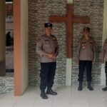 Berikan Rasa Aman Kapolsek Banjarsari Polres Ciamis Monitoring Ibadah Minggu di GPDI
