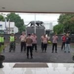 Polsek dan Koramil Banjarsari Apel Sinergitas Kesiapsiagaan Pelantikan Presiden dan Wapres RI