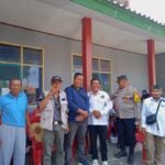 Polres Ciamis Siagakan Personel Pengamanan Roadshow Paslon Pilkada Ciamis di Pamarican