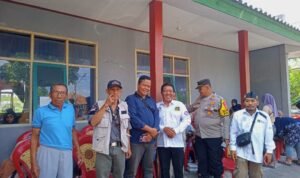 Polres Ciamis Siagakan Personel Pengamanan Roadshow Paslon Pilkada Ciamis di Pamarican