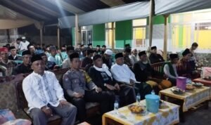 Cooling System Polsek Cijeungjing Monitoring Tabliq Akbar Maulid Nabi di Desa Ciharalang