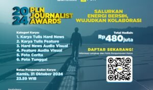 Berhadiah Total Rp480 Juta, Waktu Pendaftaran PLN Journalist Award 2024 Masih Dua Pekan Lagi Berhadiah Total Rp480 Juta, Waktu Pendaftaran PLN Journalist Award 2024 Masih Dua Pekan Lagi