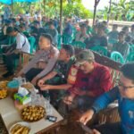 Cipkon di Masyarakat Polsek Lakbok Polres Ciamis Datangi Hajatan Warga Kutawaringin