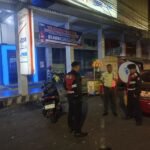 Sat Samapta Polres Ciamis Koordinasi Bersama Satpam Perbankan Antisipasi Bahaya Kamtibmas