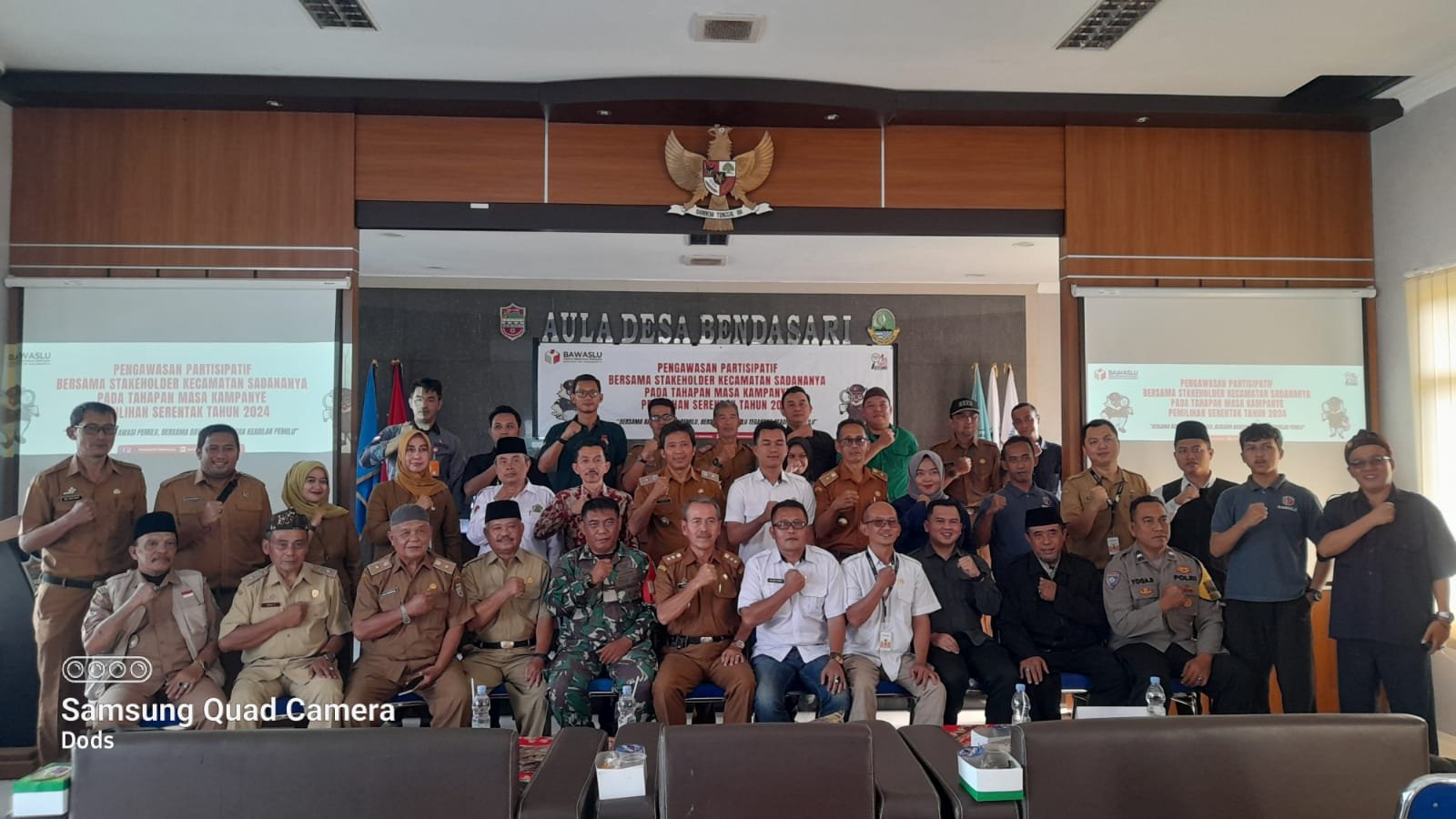 Jaga Pemilu Damai, Panwascam Sadananya Laksanakan Sosialisasi Pengawasan Partisipatif Bersama Stakeholder