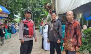 Ops Mantap Praja Polsek Cisaga Polres Ciamis Koorkom Kamtibmas di Objek Vital di Cisaga